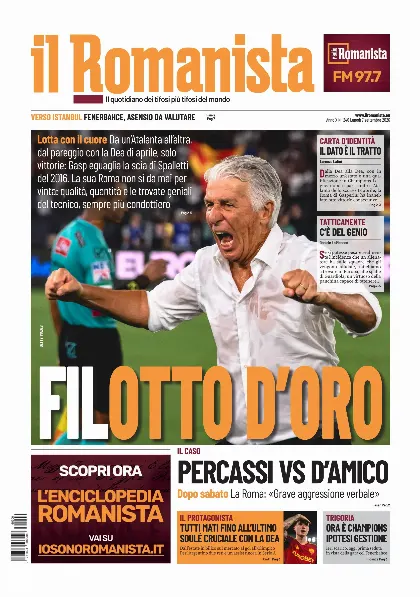 Prima pagina Il Romanista