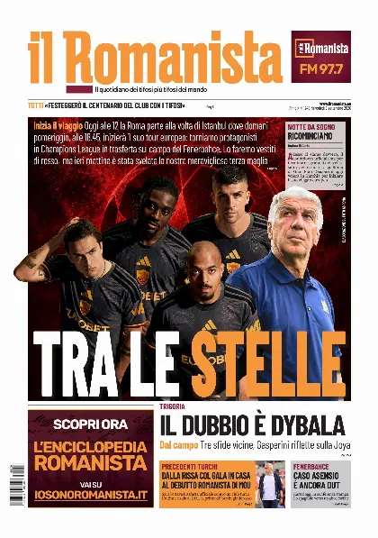 Prima pagina Il Romanista