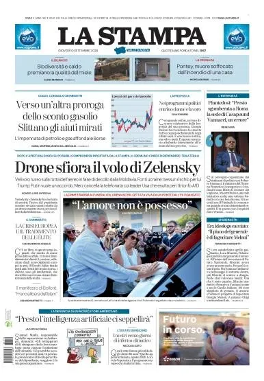 Prima pagina La Stampa | Aosta