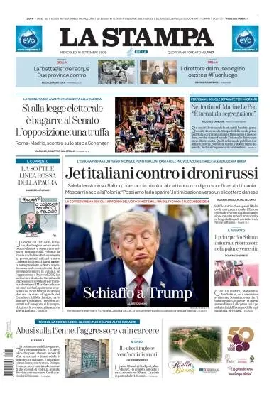 Prima pagina La Stampa | Biella