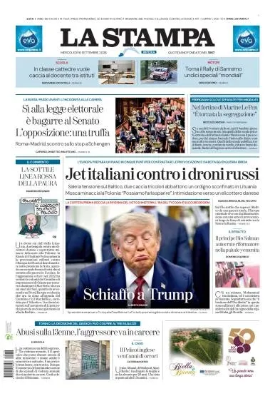 Prima pagina La Stampa | Imperia