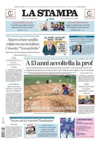 Prima pagina La Stampa | Cuneo