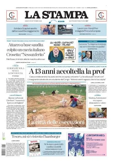 Prima pagina La Stampa | Imperia