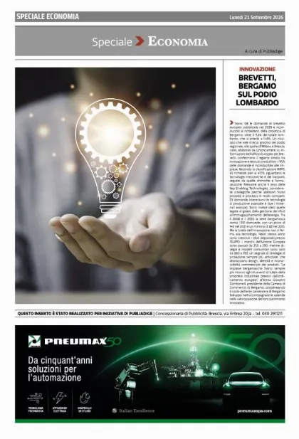 Prima pagina Corriere della Sera | Bergamo