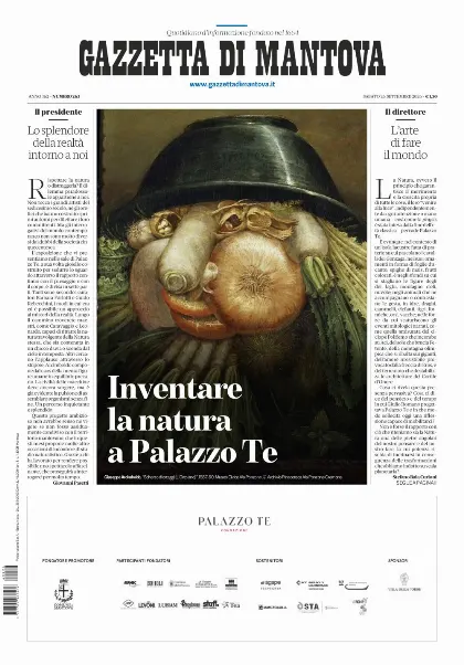 Prima pagina Gazzetta di Mantova