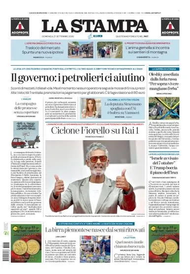 Prima pagina La Stampa | Biella