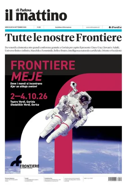 Prima pagina Il Mattino di Padova | Padova