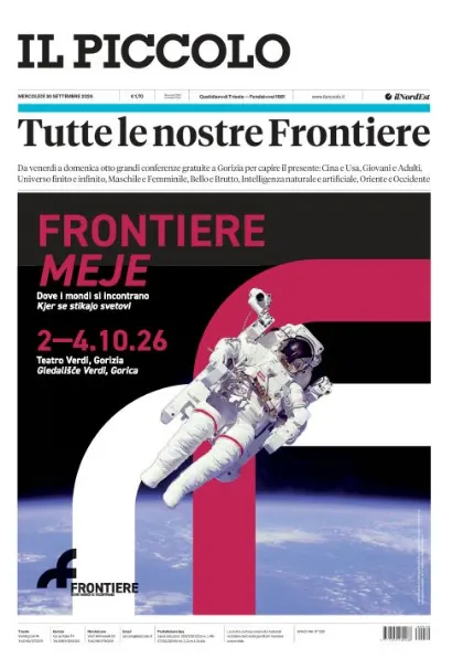 Prima pagina Il Piccolo | Trieste