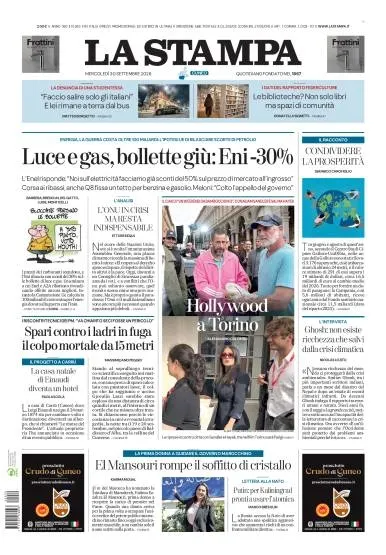 Prima pagina La Stampa | Cuneo