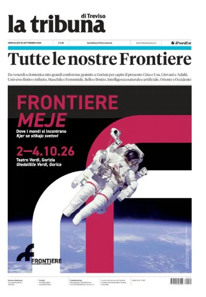 Prima pagina La Tribuna di Treviso | Treviso