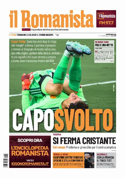 Prima pagina Il Romanista