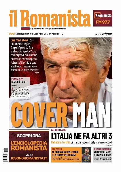 Prima pagina Il Romanista