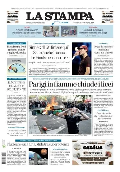 Prima pagina La Stampa | Imperia