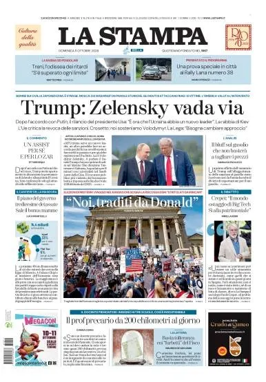 Prima pagina La Stampa | Biella
