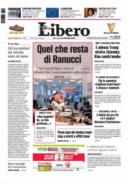 Prima pagina Libero
