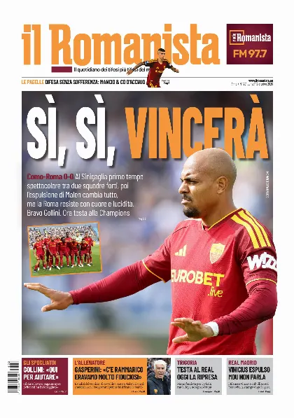 Prima pagina Il Romanista