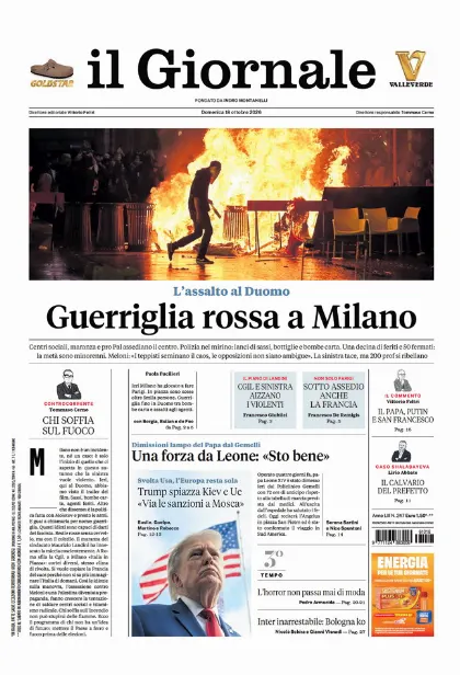 Prima pagina il Giornale
