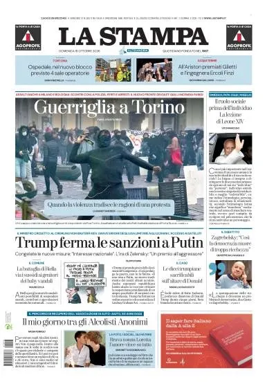 Prima pagina La Stampa | Alessandria