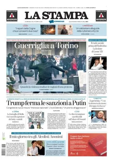 Prima pagina La Stampa | Aosta