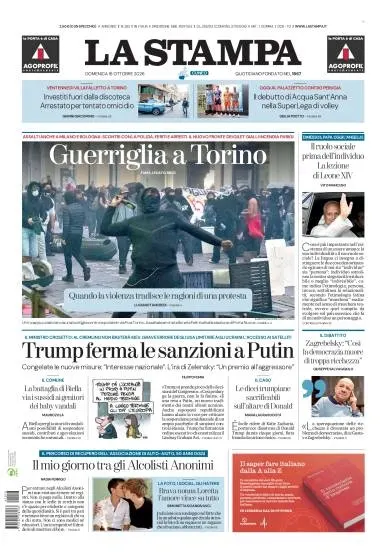 Prima pagina La Stampa | Cuneo