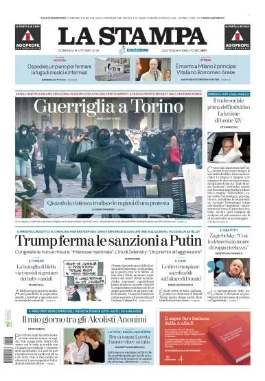 Prima pagina La Stampa | Novara