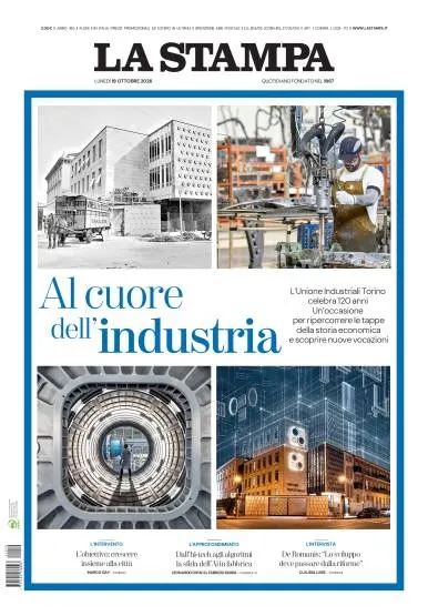 Prima pagina La Stampa | Torino