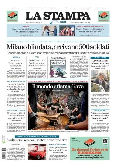 Prima pagina La Stampa | Imperia