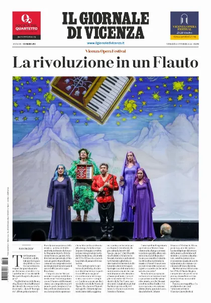 Prima pagina Il Giornale di Vicenza