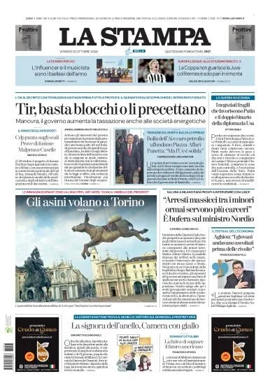 Prima pagina La Stampa | Biella