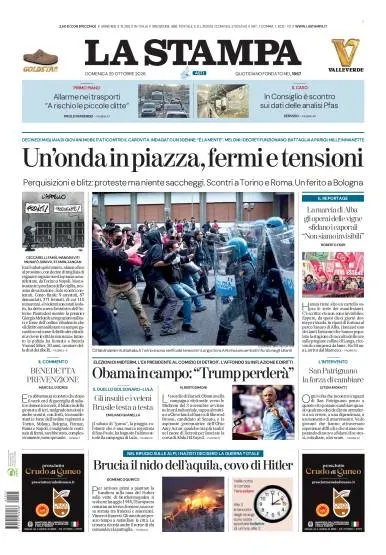 Prima pagina La Stampa | Asti