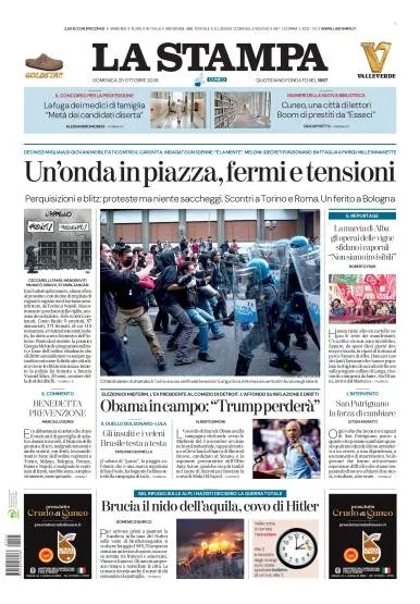Prima pagina La Stampa | Cuneo