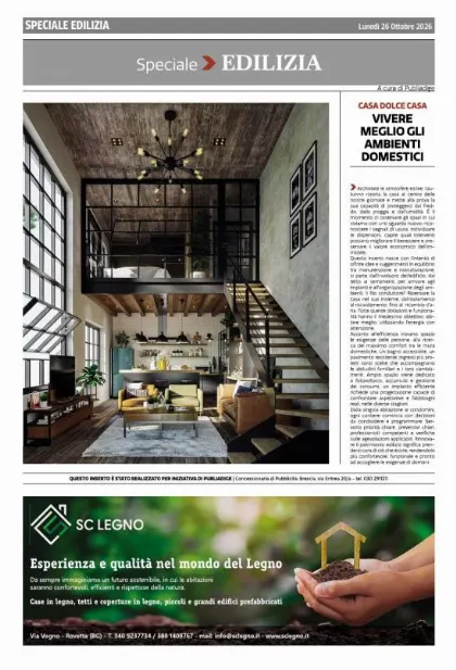 Prima pagina Corriere della Sera | Bergamo