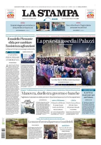Prima pagina La Stampa | Imperia