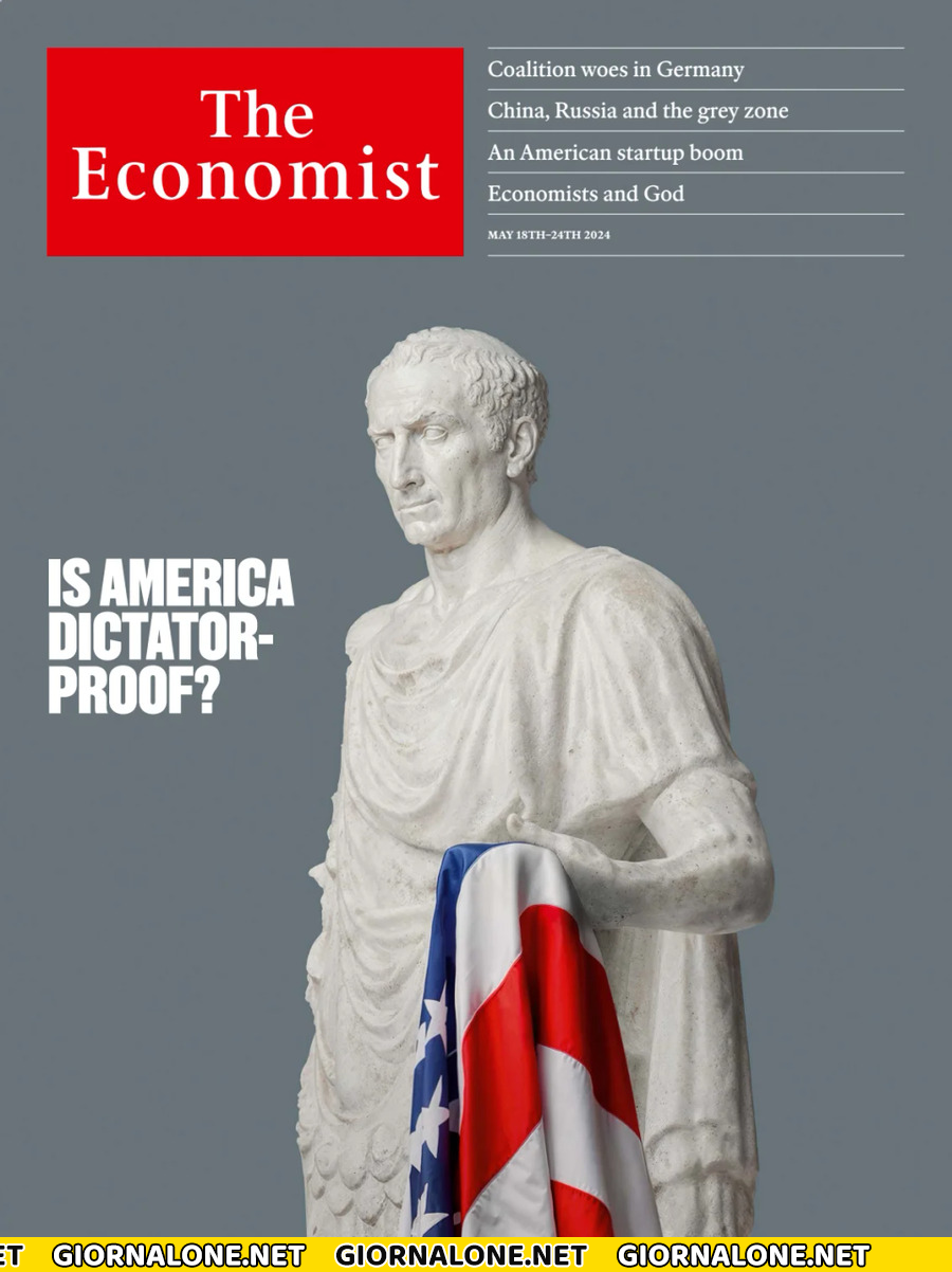 Prima pagina di The Economist